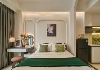 Deluxe tweepersoonskamer — Secret Garden Hotel Bình Thạnh by Urban B