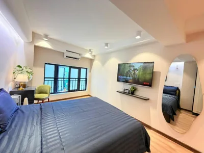 Tweepersoonskamer met eigen badkamer — Secret Garden Hotel Bình Thạnh by Urban B